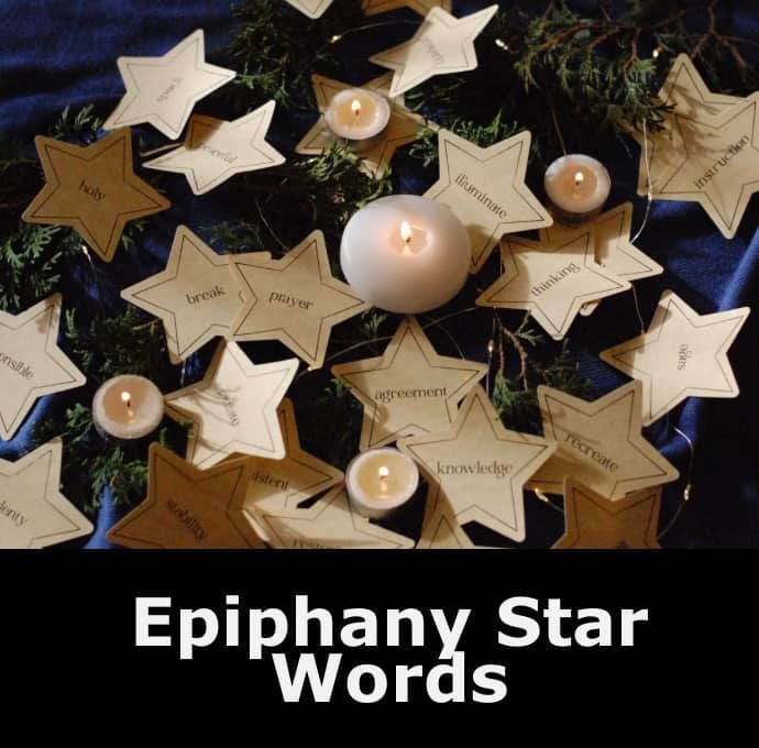 Epiphany Star Words