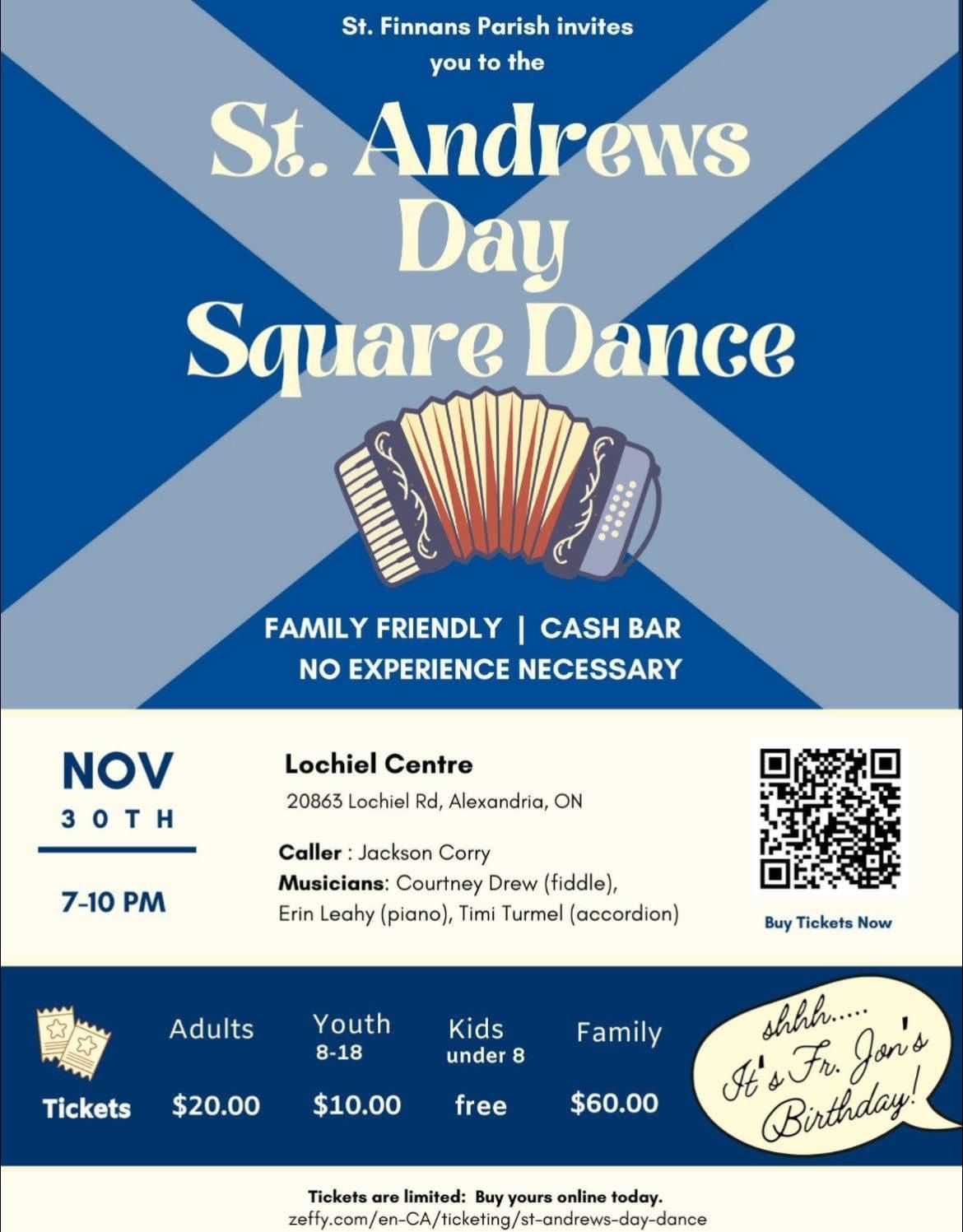 St. Andrew\u2019s Day Square Dance 