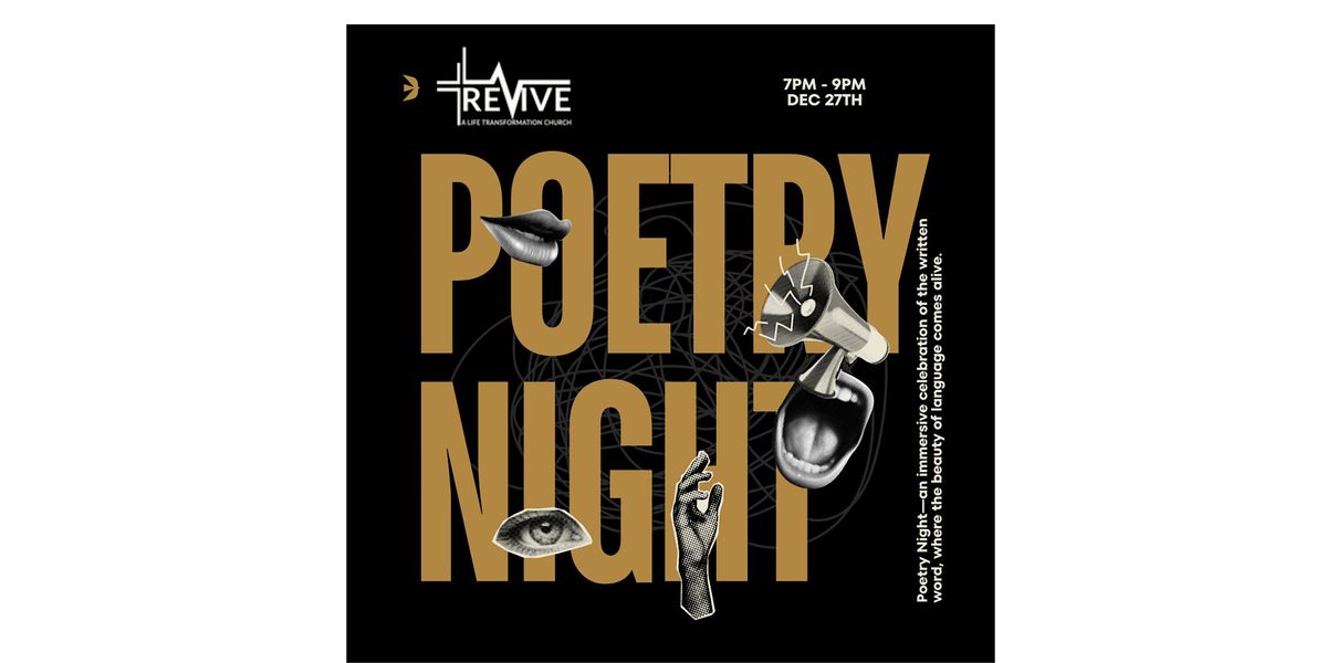 Poetry Night and More!!