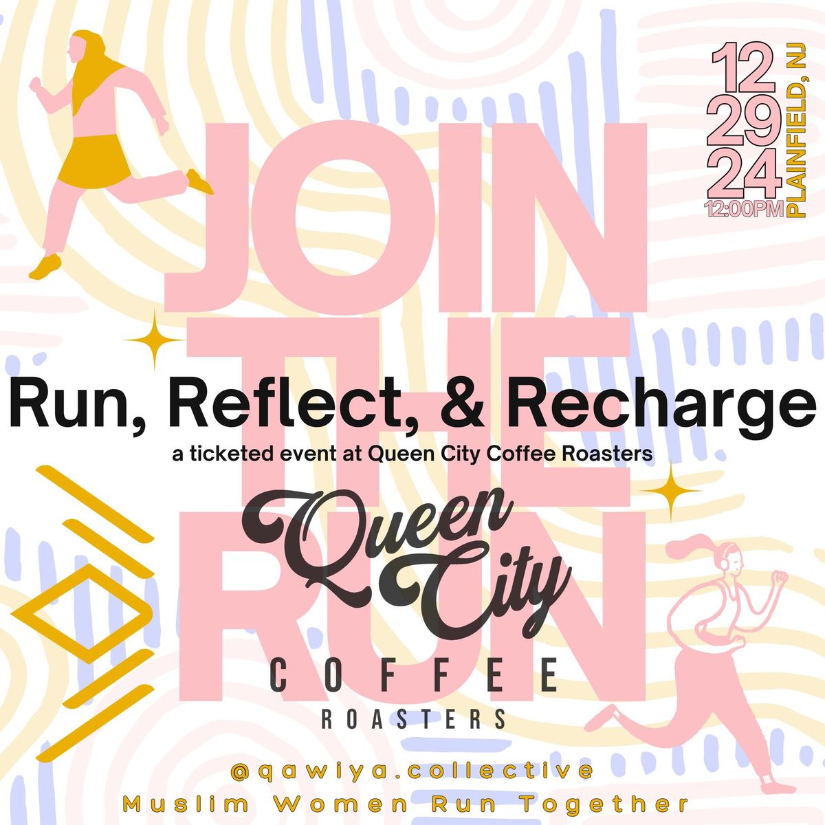 Run Event + Creative Workshop: Run, Reflect, Recharge: December Edition