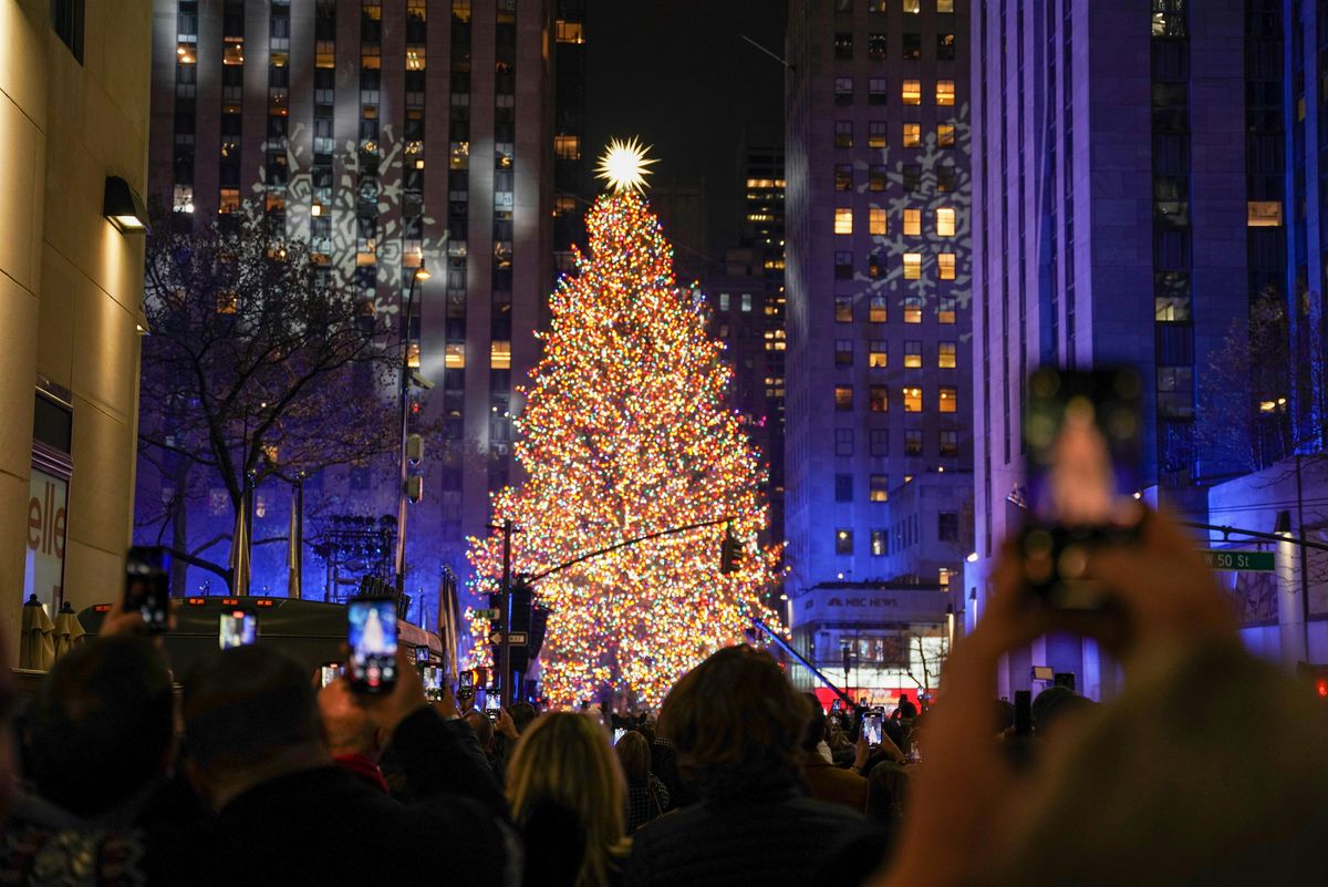 Tree Lighting Ceremony 2025 Indoor Viewing Gala  in Rockefeller Center