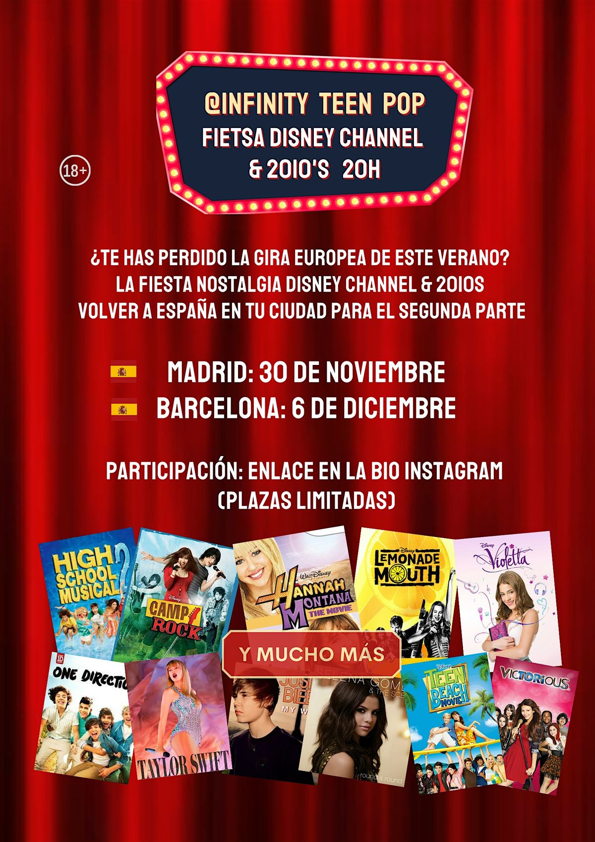 Fiesta Disney Channel & 2010s (Barcelona) - 2\u00aa edici\u00f3n