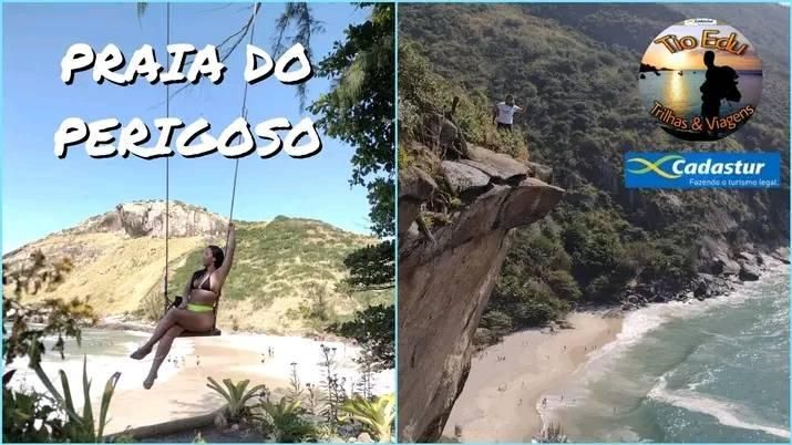 Praia do Perigoso e Pedra da Tartaruga