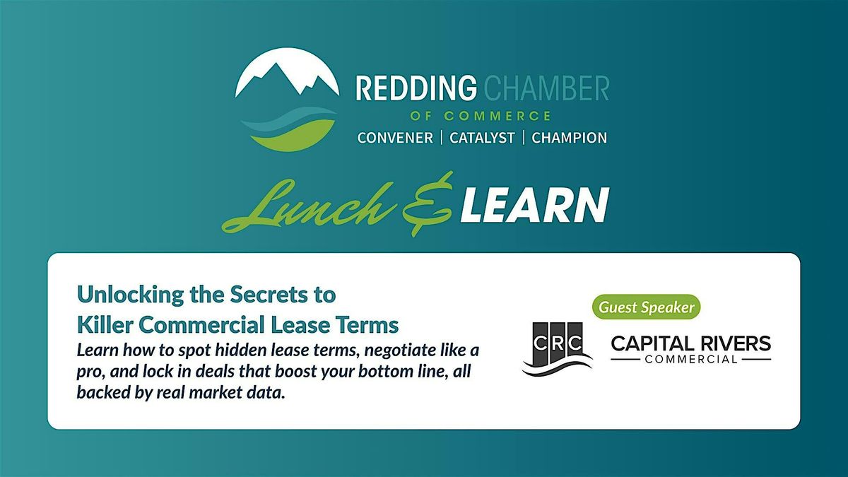 Redding Chamber Lunch & Learn