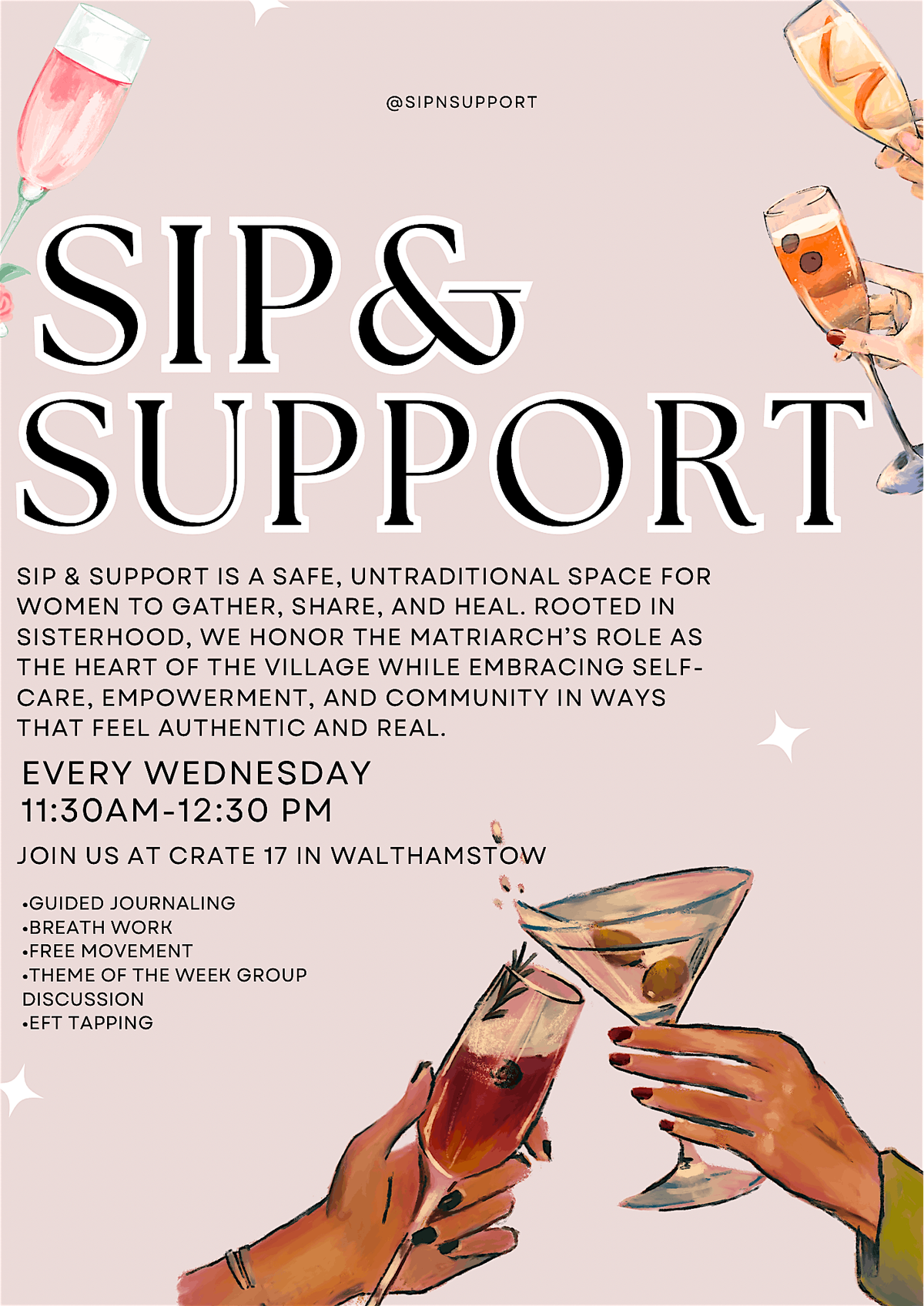 Sip & Support Sister Circle