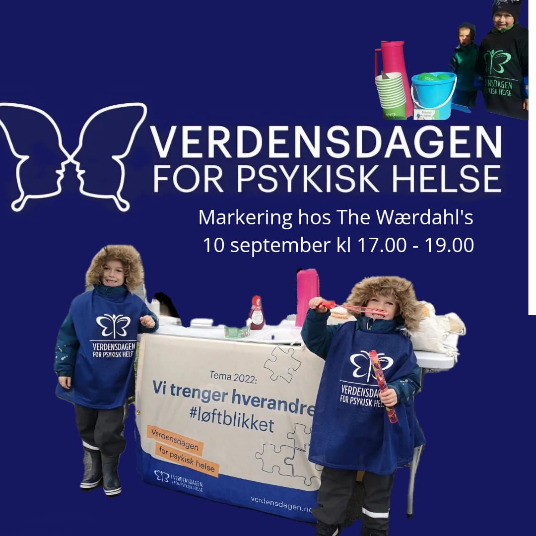 Markering av verdensdagen for psykisk helse \ud83d\udc99