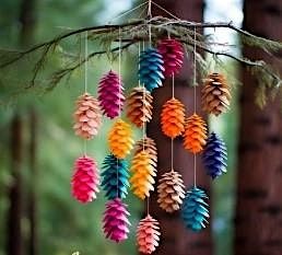 Art in the Park: Pinecone Mobile