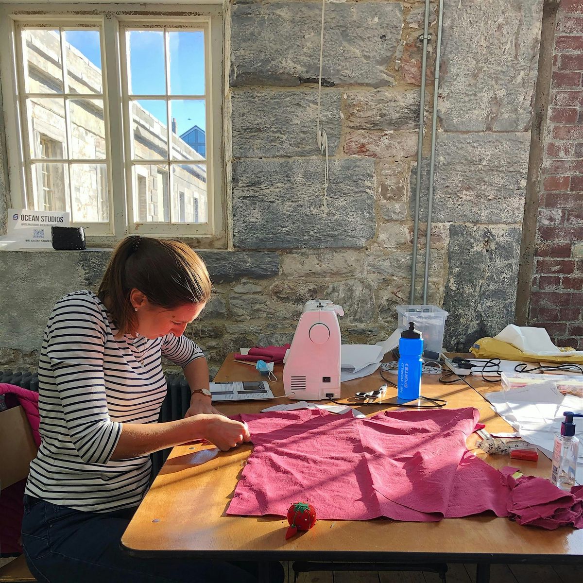 Social Sewing At Make