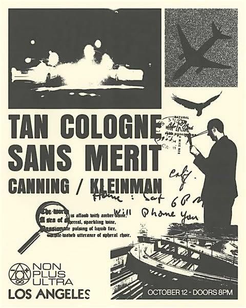 TAN COLOGNE \/  SANS MERIT \/ WILLIAM J. CANNING & JEFF KLEINMAN