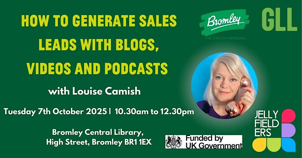 How to generate sales leads with blogs, videos and podcasts