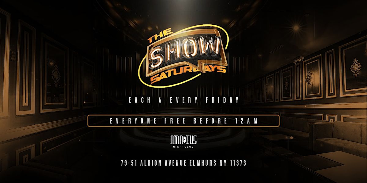 Saturday December 28th 2024 : The Show at Amadeus Nightclub