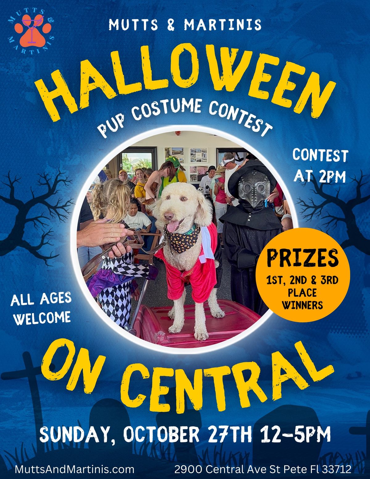 Halloween on Central Pup Costume Contest at Mutts & Martinis