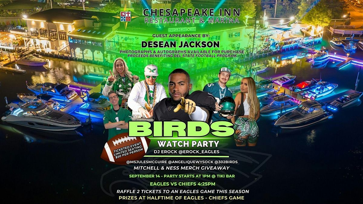 Birds Watch Party with Desean Jackson