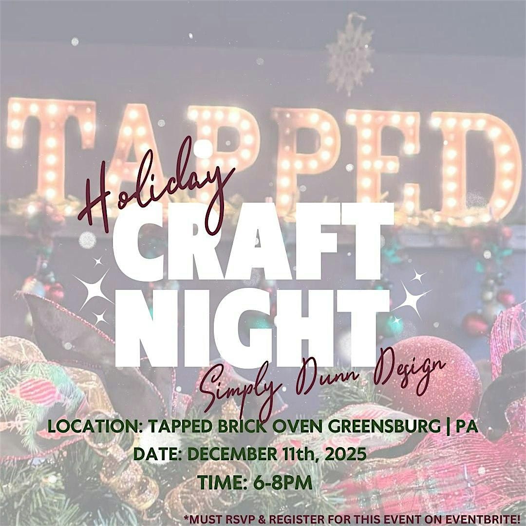 Holiday Craft Night