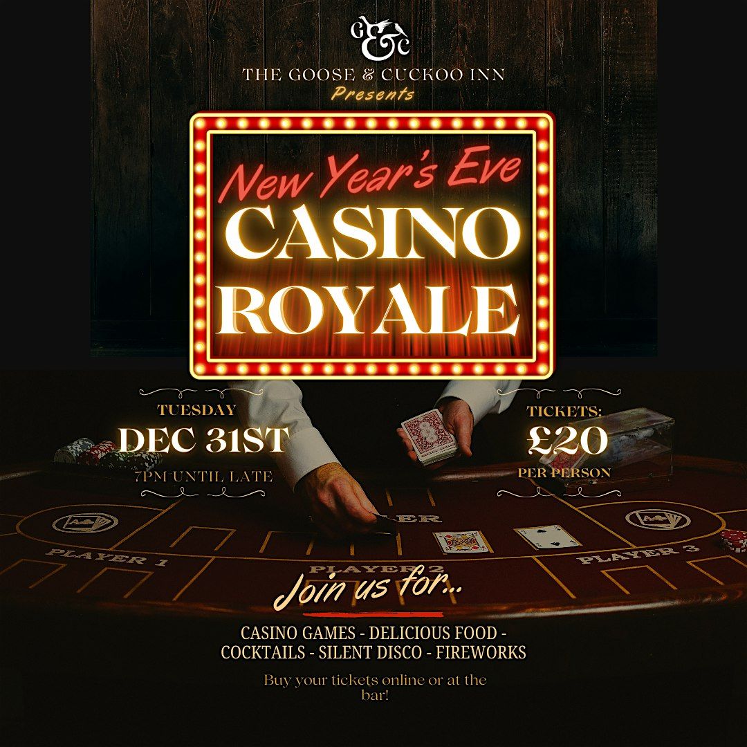 G&C's Casino Royal NYE Party