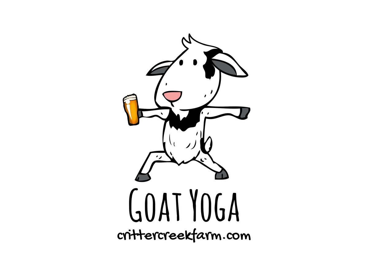 Bend and Brew  Goat Yoga at Middle James Brewery in Pineville