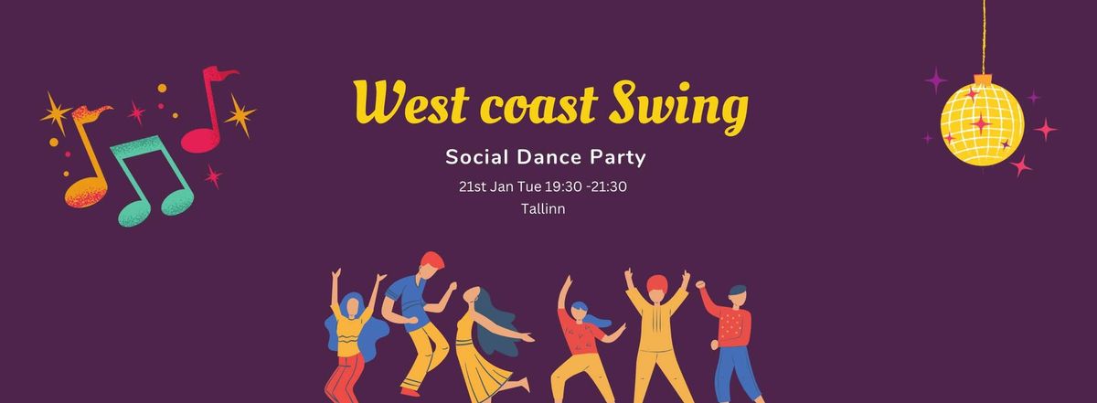 Social dance party - January