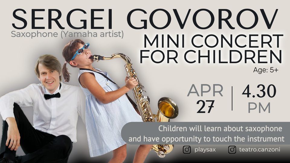 Sergei Govorov- Mini Concert for Children