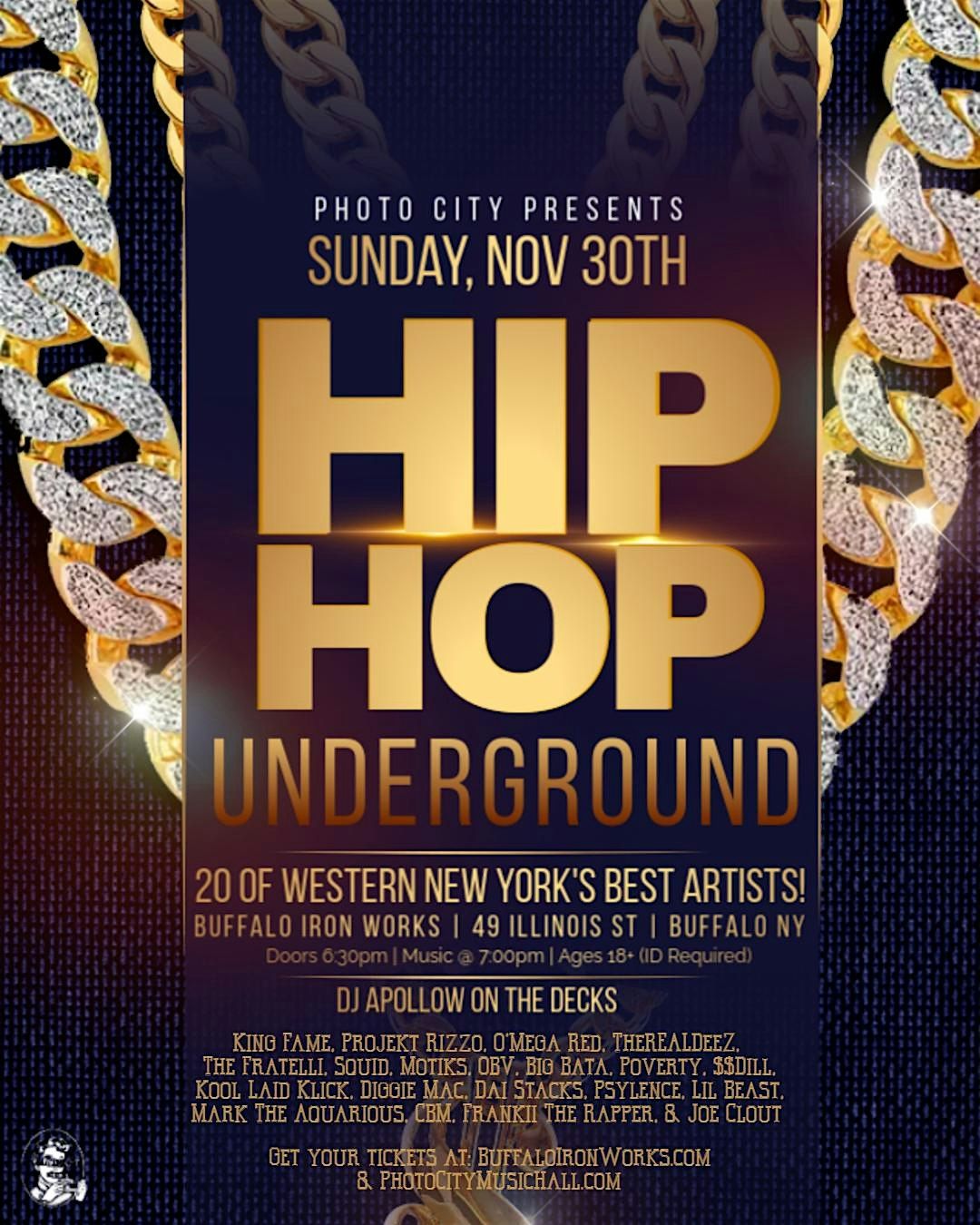 Hip-Hop Underground - 20 of Western New York's Best Artists!