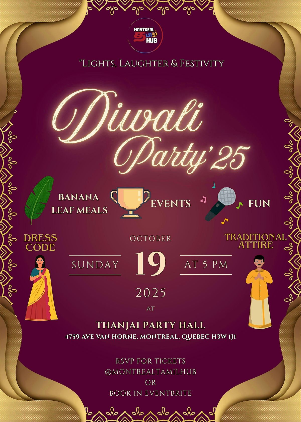 Diwali Party\u201925 \u2014 Lights, Laughter & Festivity!