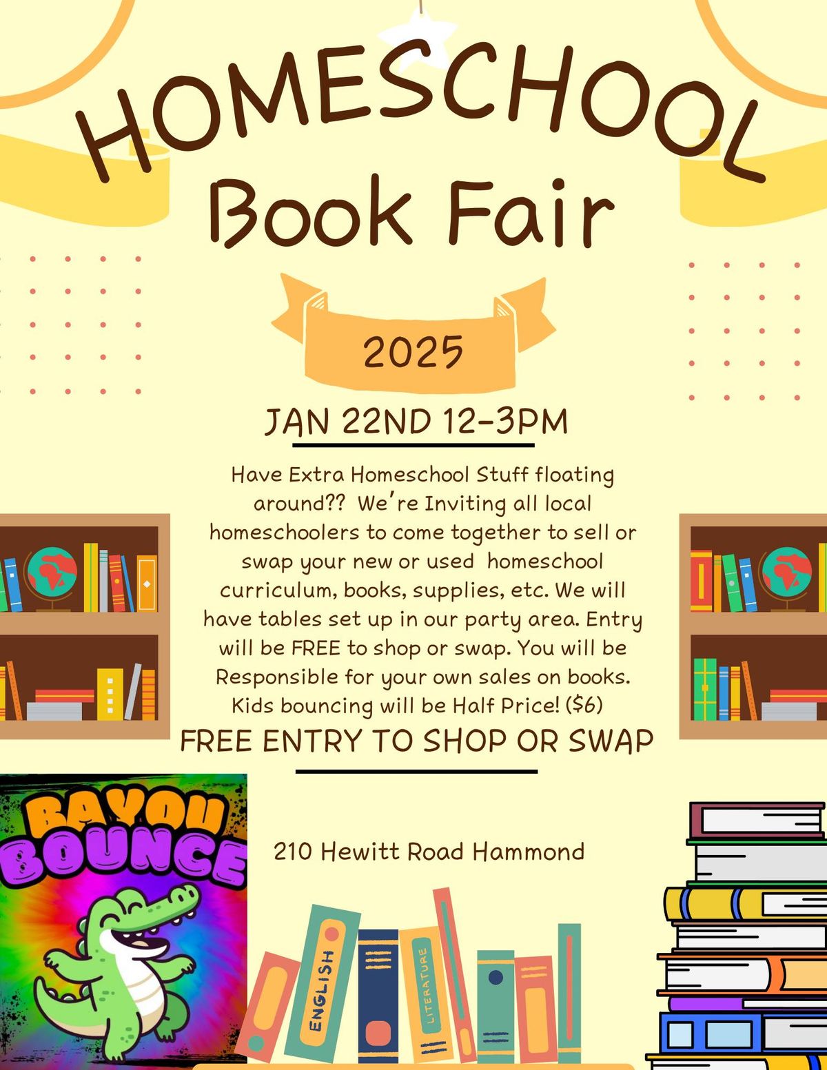 Homeschool Book Fair 