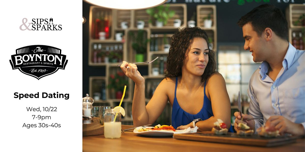 Speed Dating Ages 30s-40s in Worcester, MA at Boynton Restaurant & Spirits