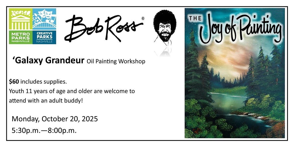 Bob Ross: Galaxy Grandeur
