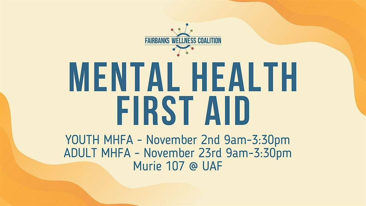 Adult Mental Health First Aid