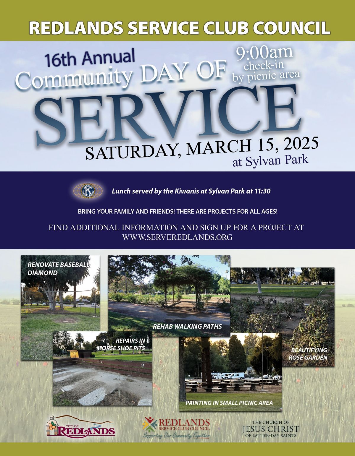 Redlands 16th Annual Community Day of Service