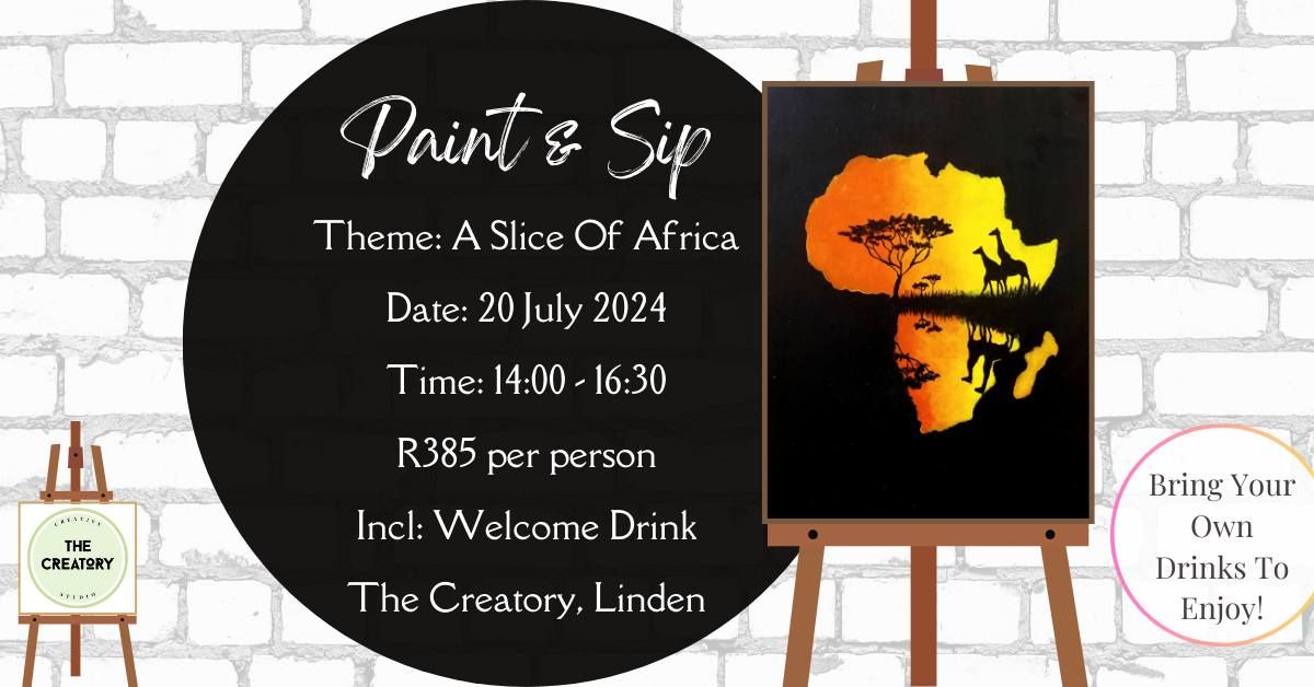 Paint & Sip: A Slice Of Africa