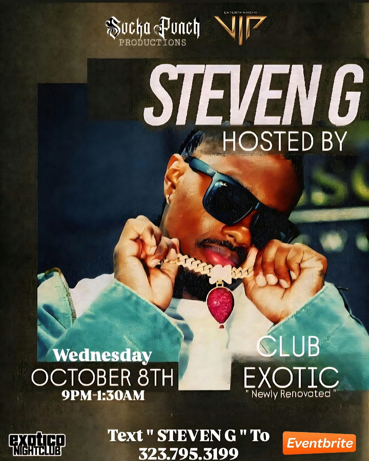 RNB NIGHT W\/ SPECIAL GUEST " STEVEN G "