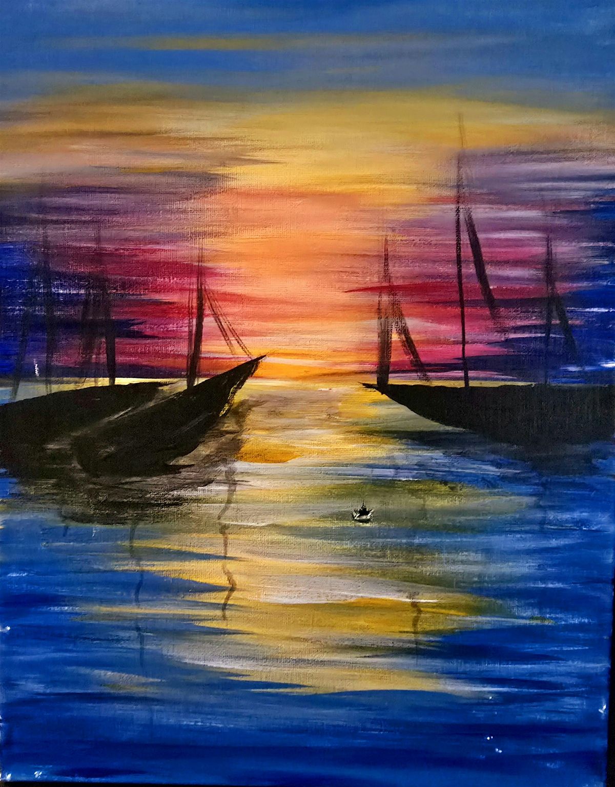 Sailing the Sunset **PAINT AND SIP**