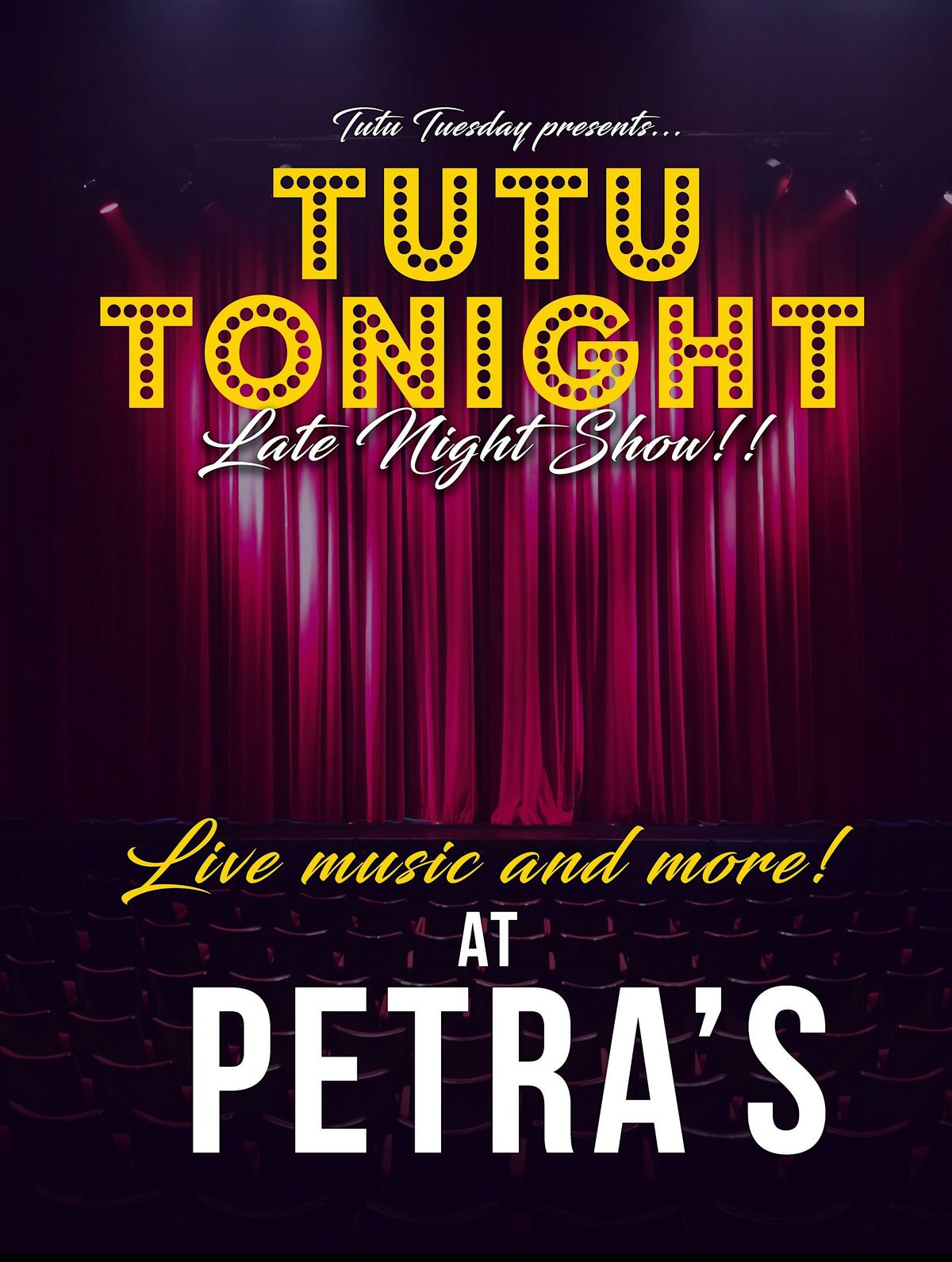 TutuTonight: Sunday Funday Show!!