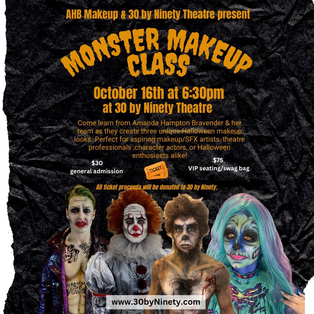 Monster Makeup Class 