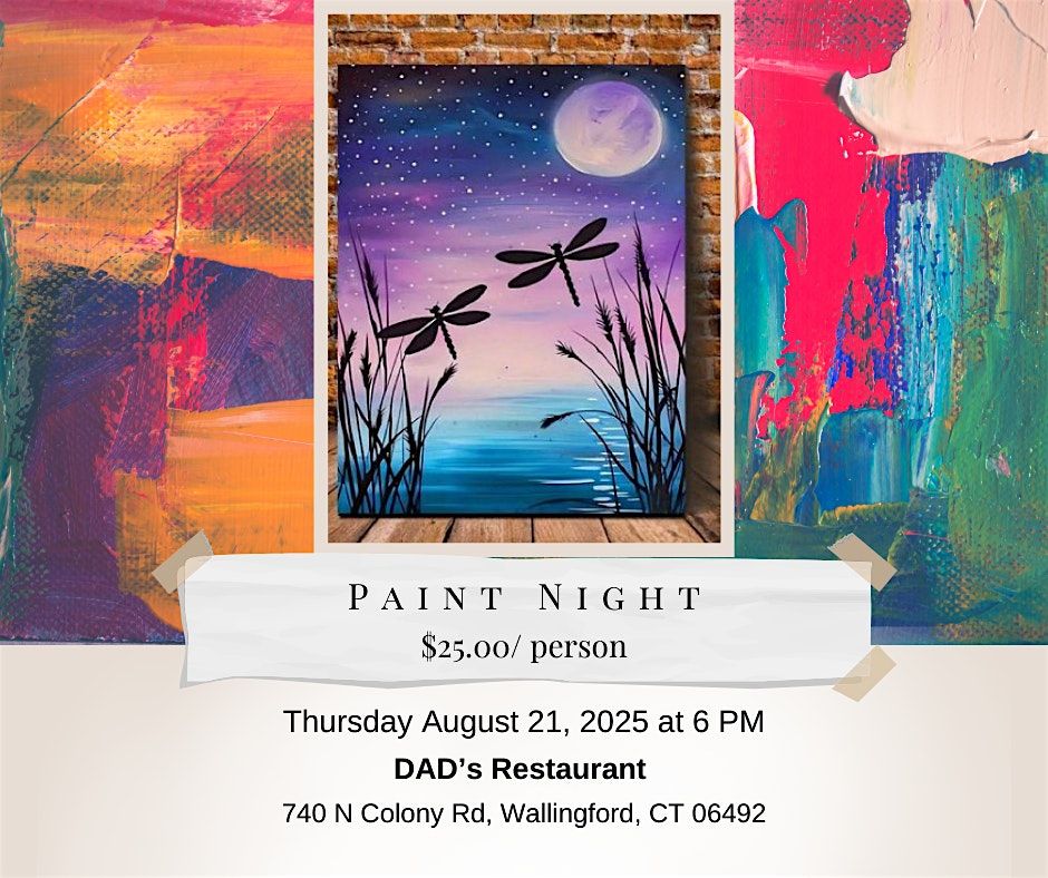 Paint Night at Dad's Restaurant