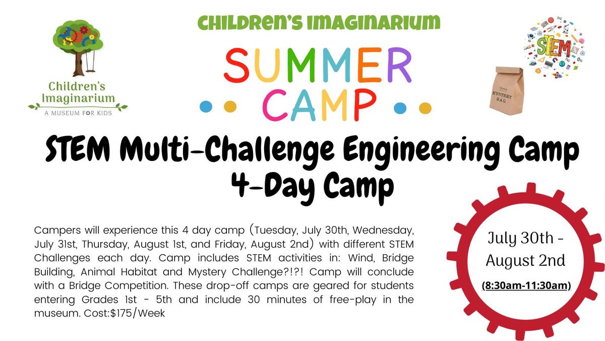 Summer Camp! STEM Multi-Challenge Engineering Camp