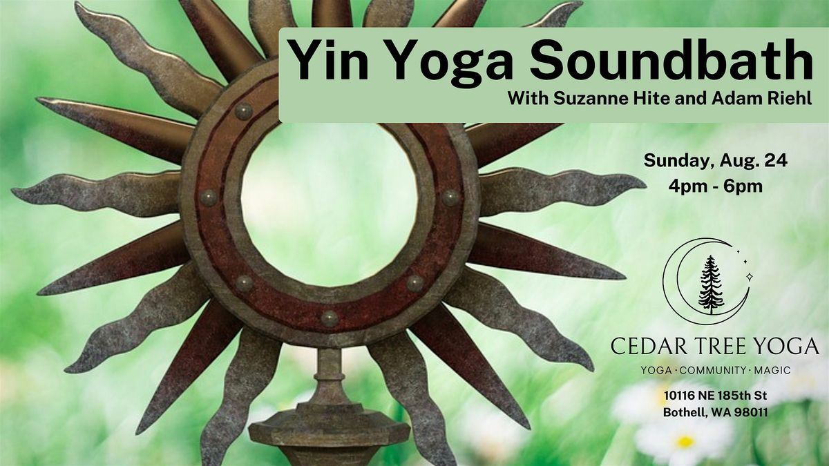 Yin Yoga & Sound Bath