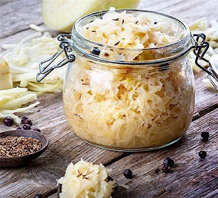 Fermentation for beginners:  Sauerkraut and Kimchi. Late Session