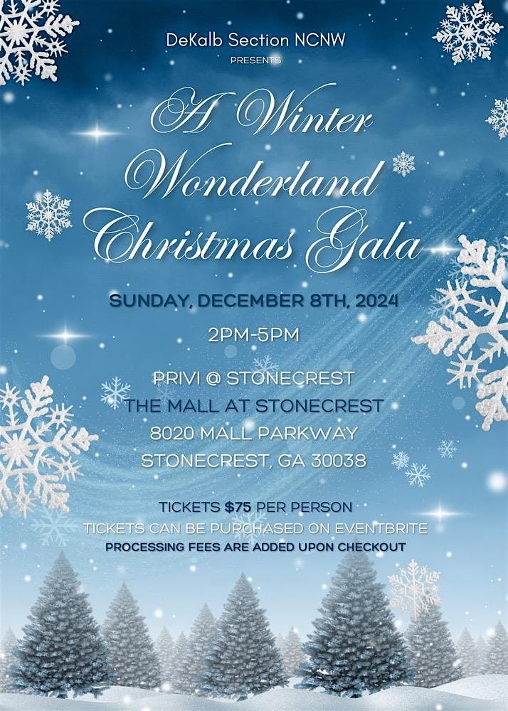 NCNW  DeKalb Section - A Winter Wonderland Christmas Gala