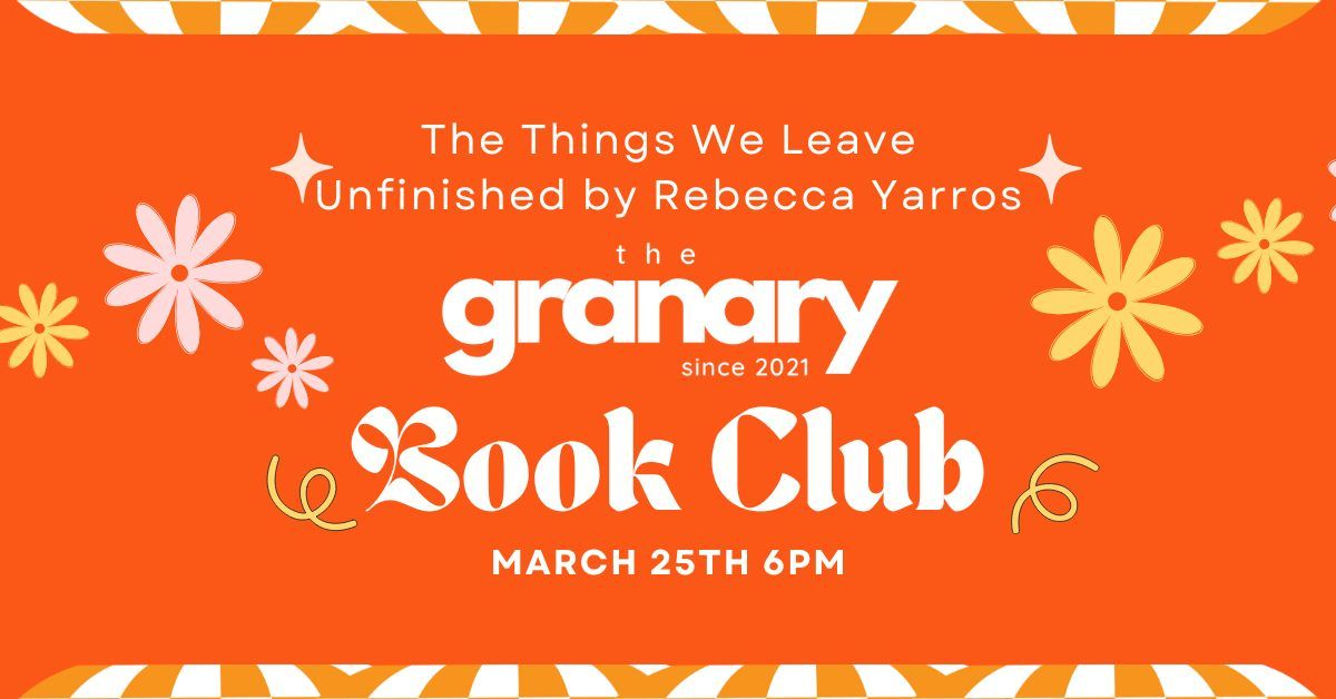 The Granary Book Club - March '25