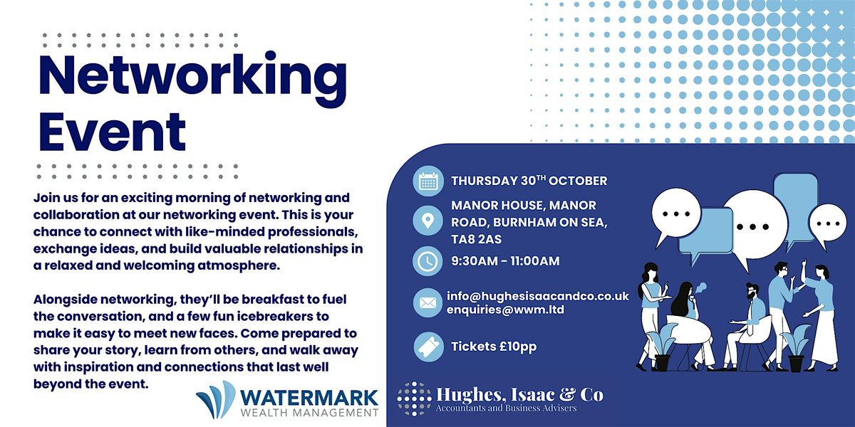 Watermark x Hughes Isaac Networking Event