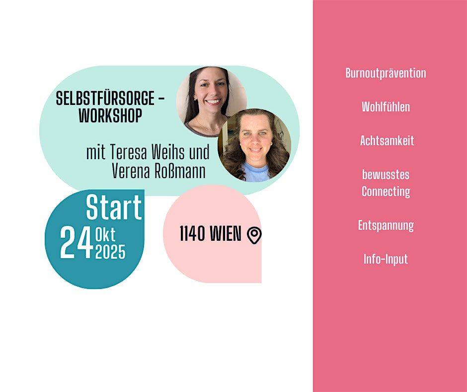 Selbstf\u00fcrsorge - Workshop (8 Abende)