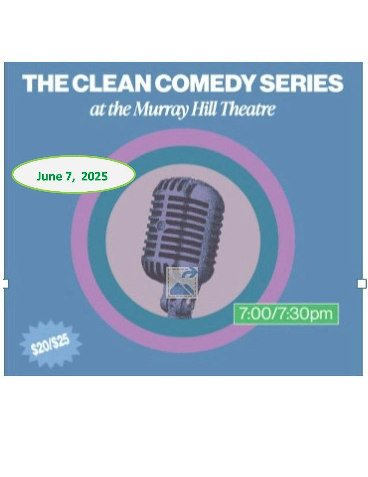 Clean Comedy Series with Amanda Goldstein Marks & Patrick Carson