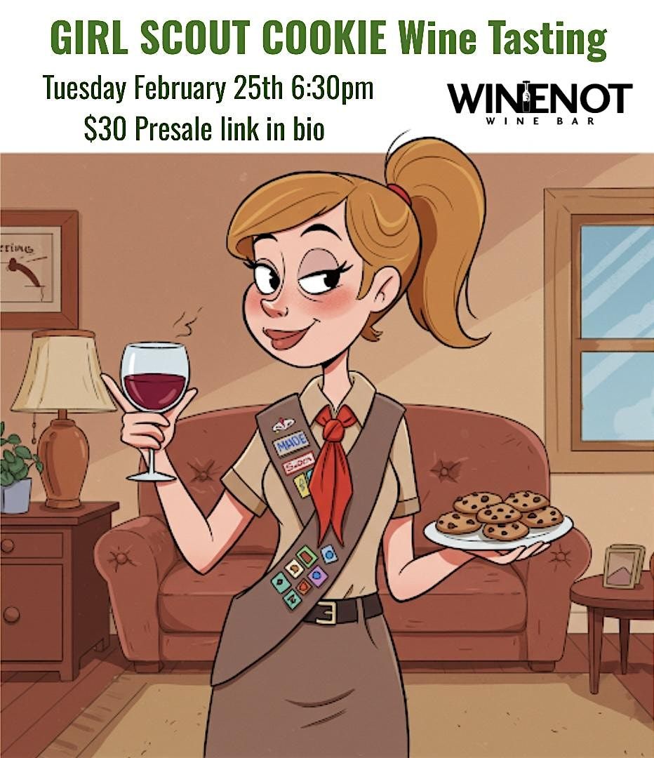 Girl Scout Cookie Wine Tasting