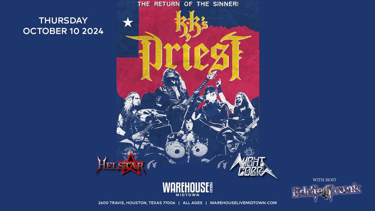 KK'S PRIEST at Warehouse Live Midtown Thursday October 10, 2024