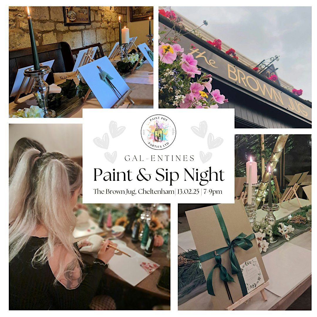 Paint and Sip Night: Gal-entines