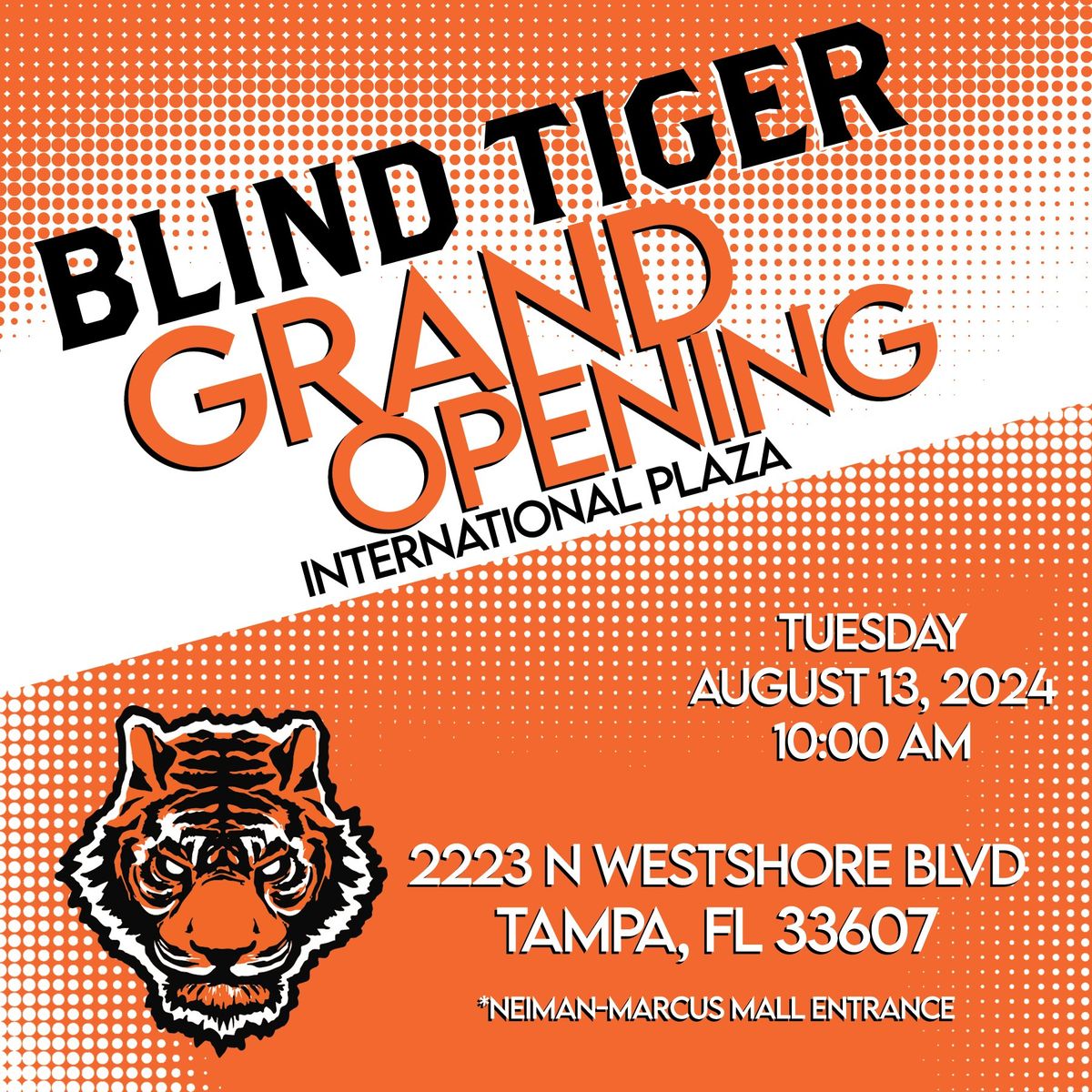 Blind Tiger International Plaza Grand Opening