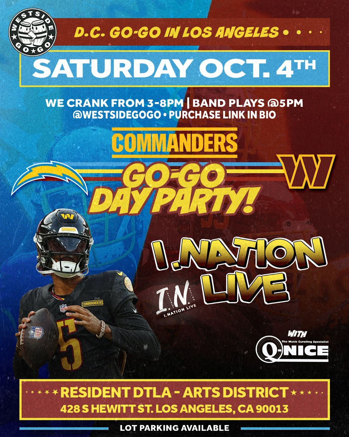 DAY PARTY - Commanders & Crank \u2757\ufe0f