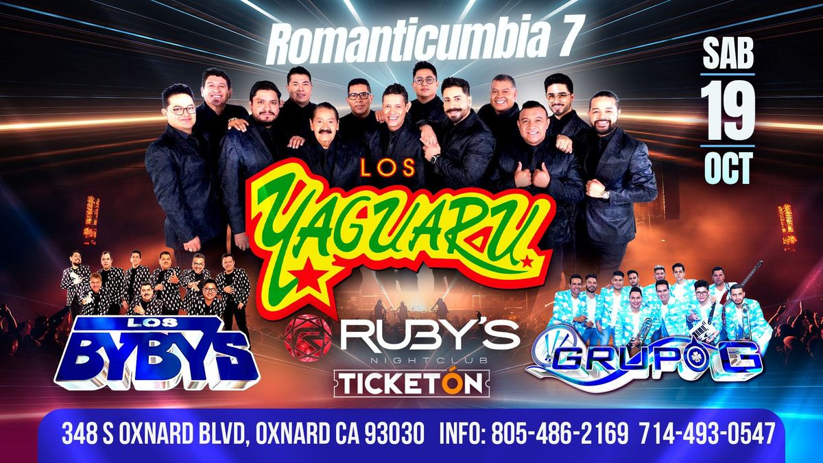 ROMANTICUMBIA 7 - LOS YAGUARU, GRUPO G  Y LOS BYBYS