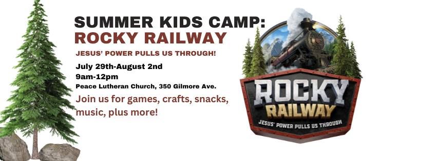 Summer Kids Camp: Rocky Railway